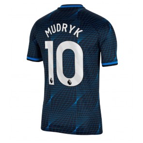 Chelsea Mykhailo Mudryk #10 Udebanetrøje 2023-24 Kort ærmer
